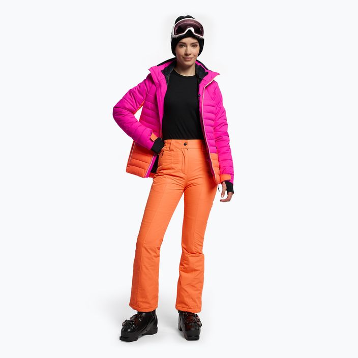 Dámske lyžiarske nohavice CMP oranžové 3W20636/C596 2