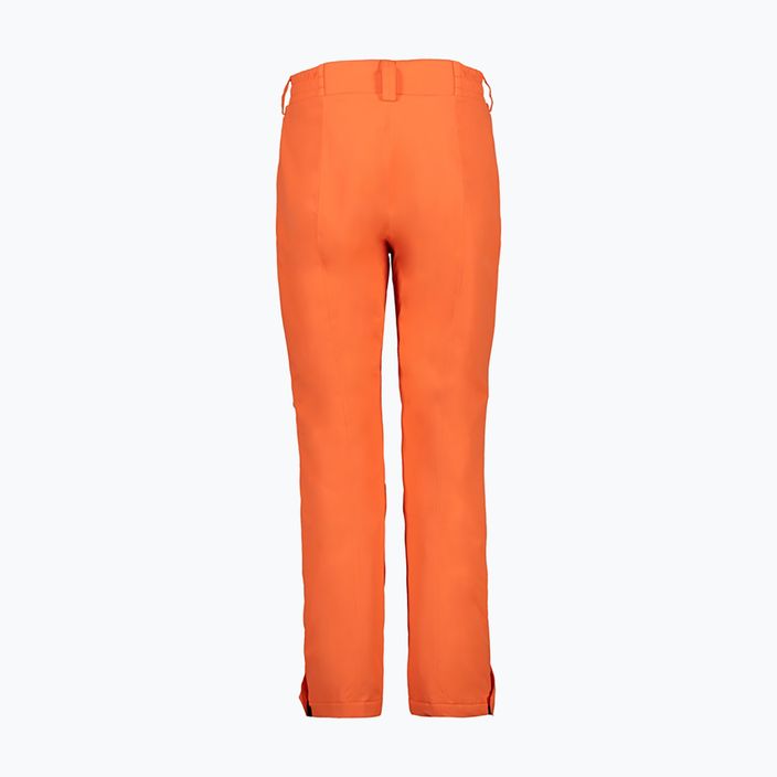 Dámske lyžiarske nohavice CMP oranžové 3W20636/C596 10