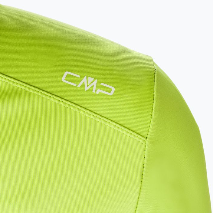 Pánska softshellová bunda CMP zelená 31A2237/E112 3