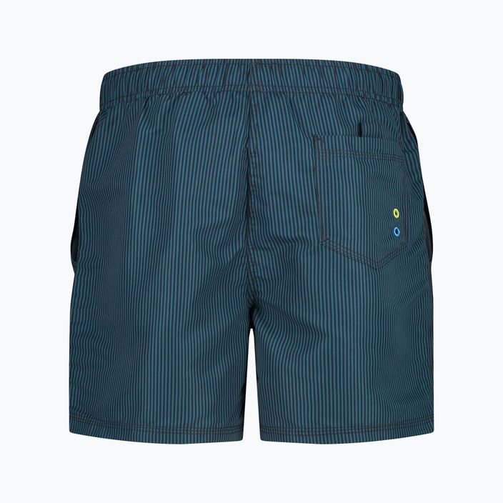 Pánske plavecké šortky CMP zelené 3R50857/13ZL 3