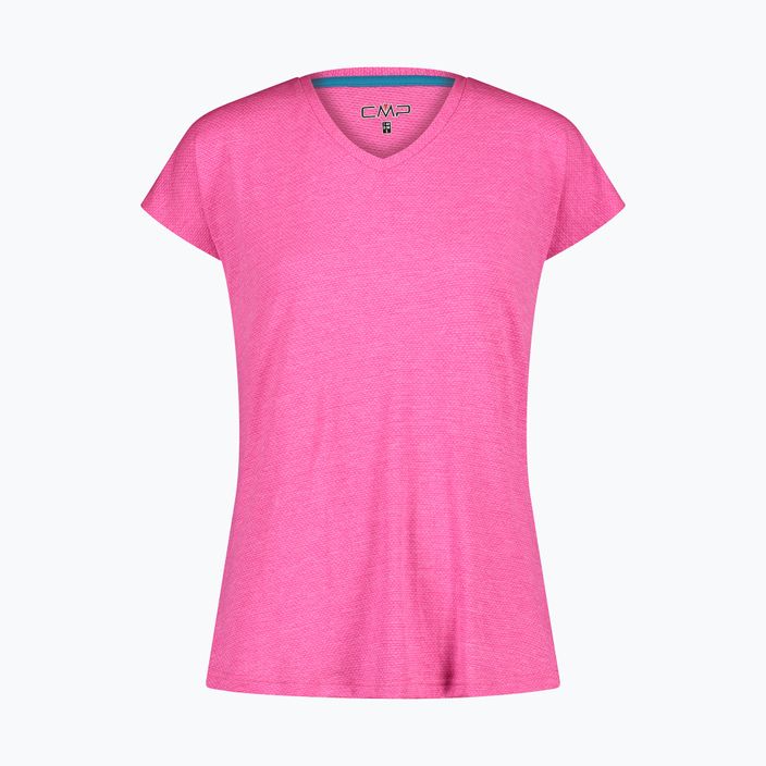 Dámske trekingové tričko CMP ružové 31T7256/H924