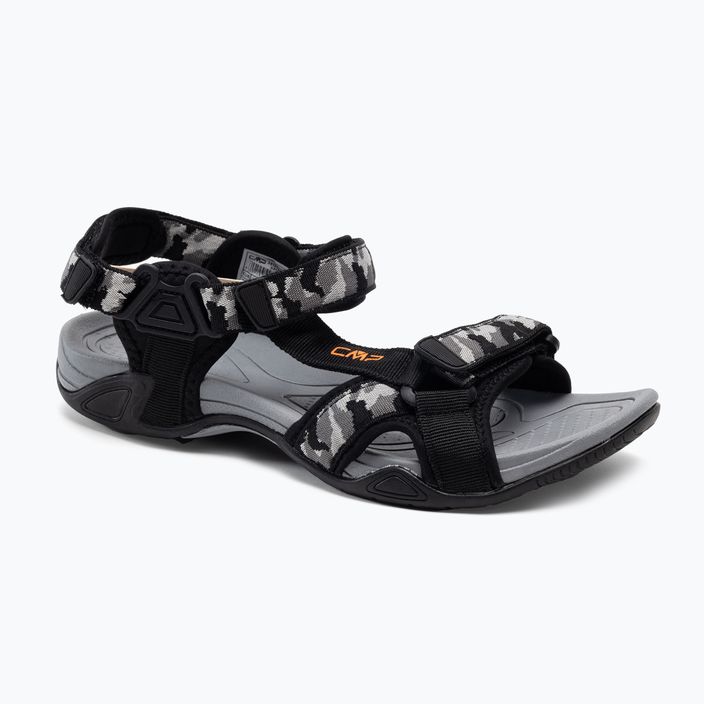 Pánske trekové sandále CMP Hamal black/grey 38Q9957/35UL