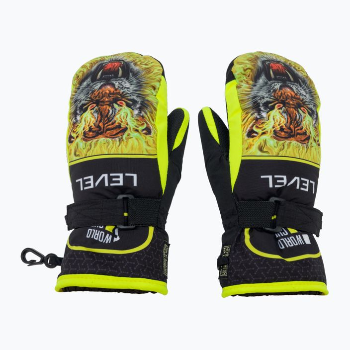 Detské snowboardové rukavice Level Junior Mitt Yellow 4152 3