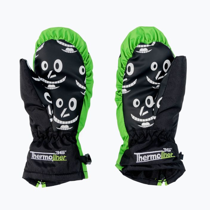 Detské rukavice na snowboard Level Lucky Mitt zelené 4146 3