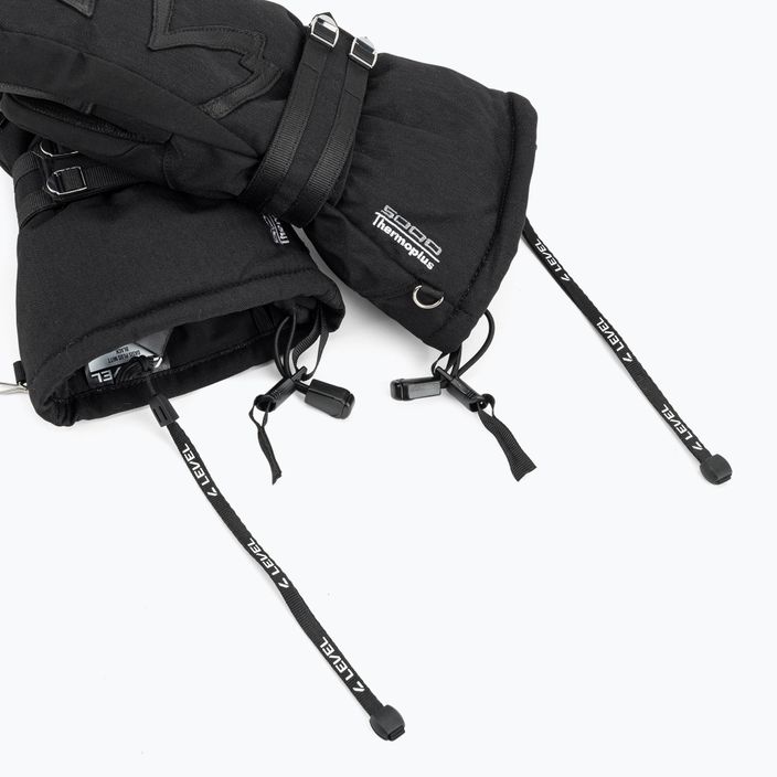 Dámske lyžiarske rukavice Level Oasis Plus Mitt black 5