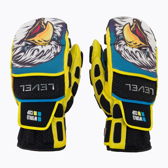 Lyžiarske rukavice Level Worldcup CF Mitt žlté 3004UM.66 3
