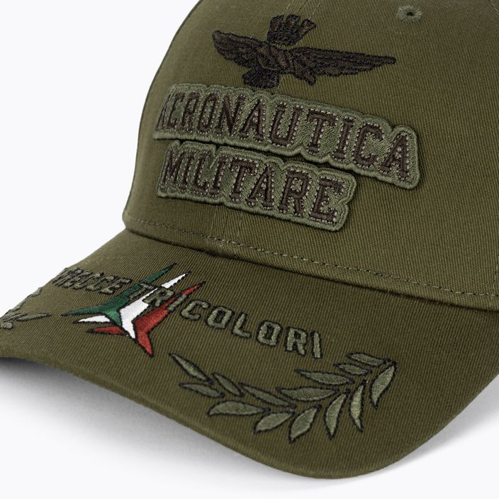 Šiltovka pánska Aeronautica Militare Embossed Embroidery military green 3