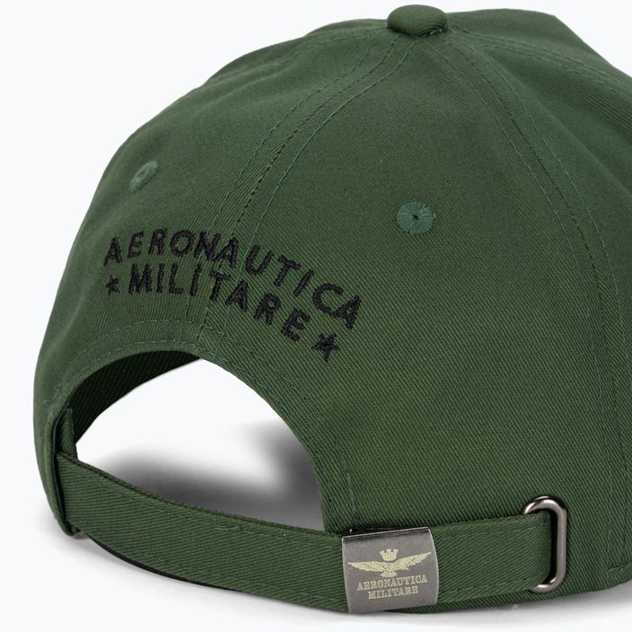 Šiltovka pánska Aeronautica Militare Basic With Metal Eagle seaweed green 4