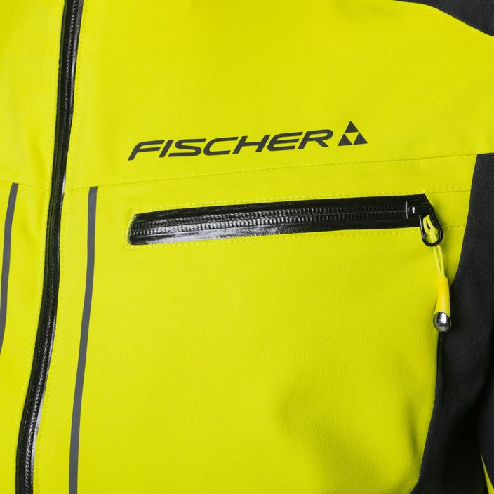 Pánska lyžiarska bunda Fischer RC4 yellow 4