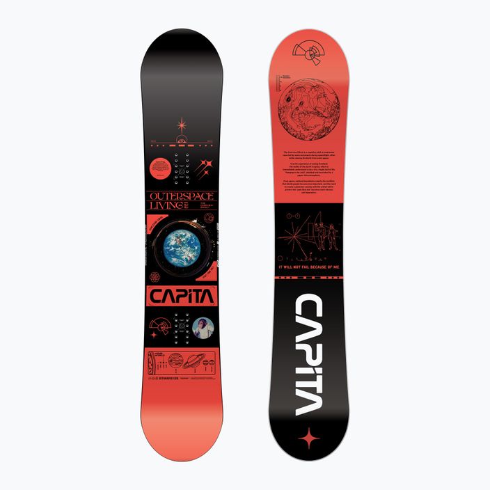Pánsky snowboard CAPiTA Outerspace Living red 1221109