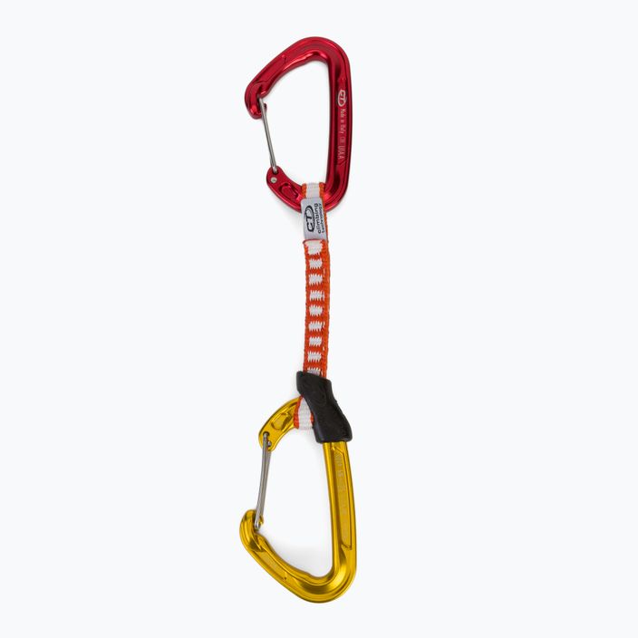 Climbing Technology Fly-Weight EVO lezecké expresy 6 ks červená/žltá 3