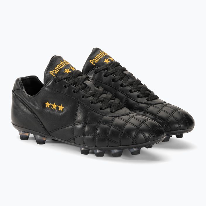 Pánske futbalové topánky Pantofola d'Oro Del Duca nero 4