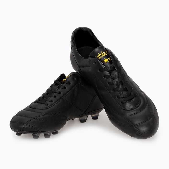 Pánske futbalové topánky Pantofola d'Oro Epoca nero 8