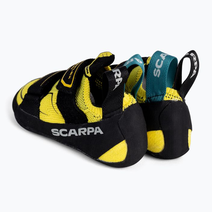 SCARPA Reflex Kid Vision detská lezecká obuv žlto-čierna 70072-003/1 3
