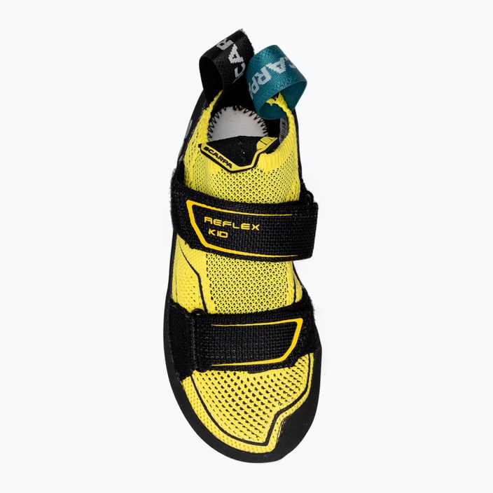 SCARPA Reflex Kid Vision detská lezecká obuv žlto-čierna 70072-003/1 6