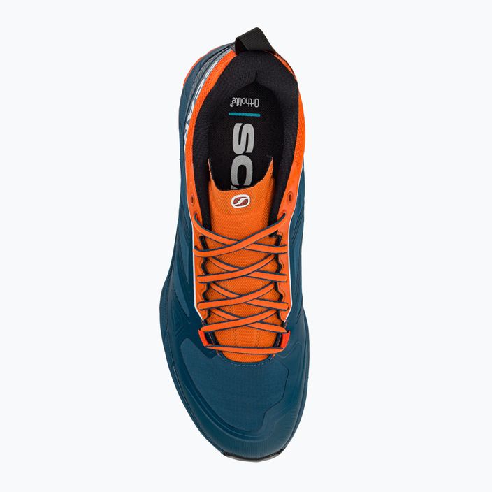 Pánske trekové topánky SCARPA Rapid GTX navy blue-orange 72701 6