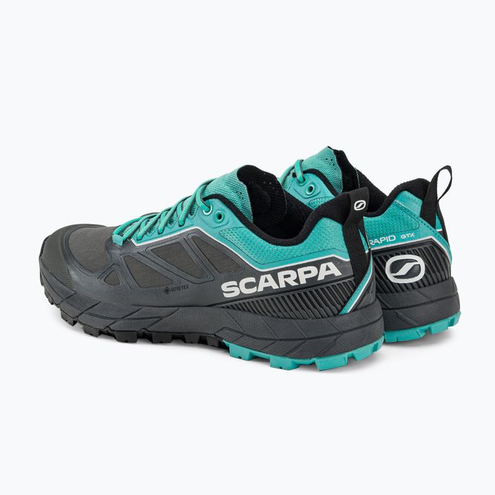 Dámske trekové topánky SCARPA Rapid GTX sivomodré 72701 3