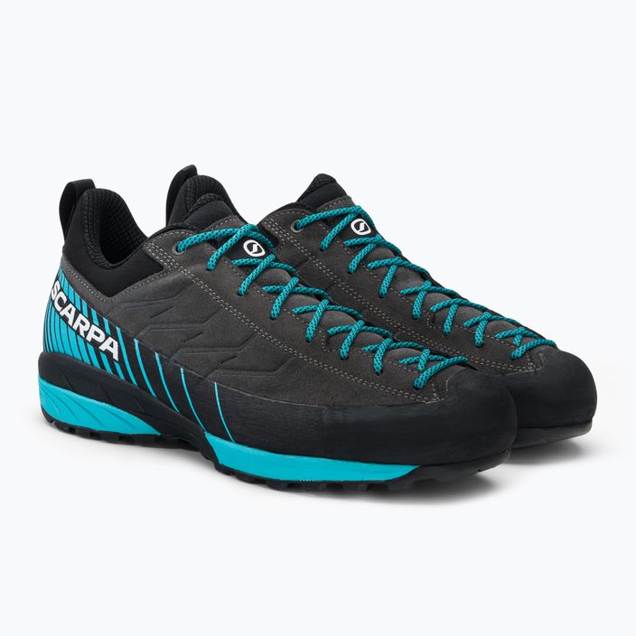 Pánske trekové topánky SCARPA Mescalito GTX black-blue 72103-200/1 4