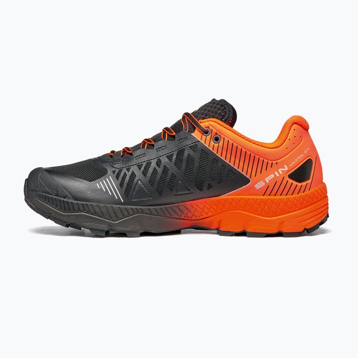 Pánska bežecká obuv SCARPA Spin Ultra GTX orange fluo/black 10