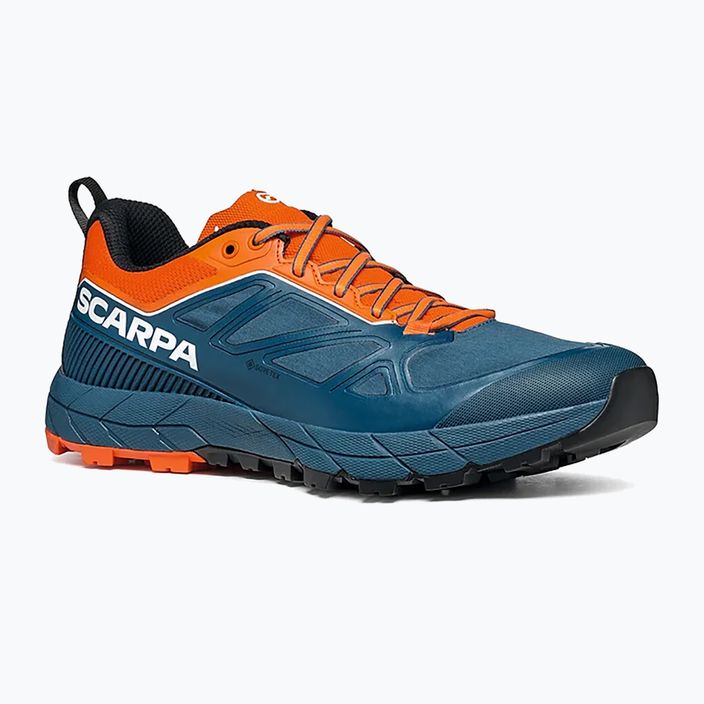 Pánske trekové topánky SCARPA Rapid GTX navy blue-orange 72701 11