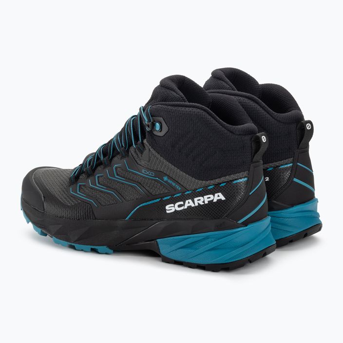 Pánske trekingové topánky SCARPA Rush 2 Mid GTX čierne 63132 3