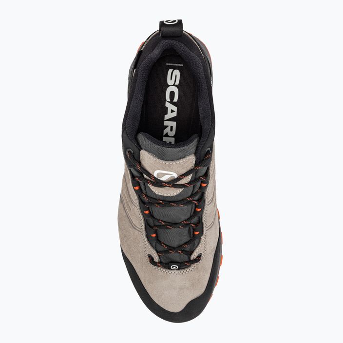 Pánske trekové topánky SCARPA Rush Trail GTX taupe/mango 6