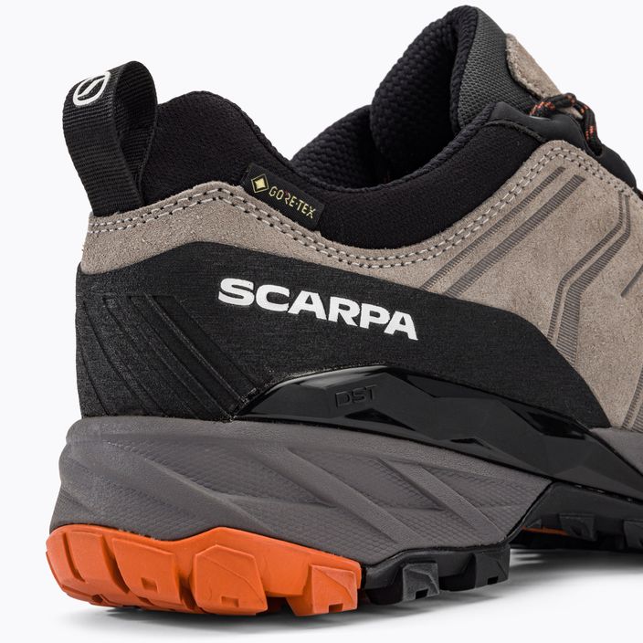 Pánske trekové topánky SCARPA Rush Trail GTX taupe/mango 9