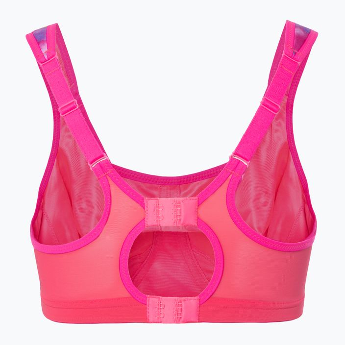 Tréningová podprsenka Shock Absorber Active Multi pink/yellow 2