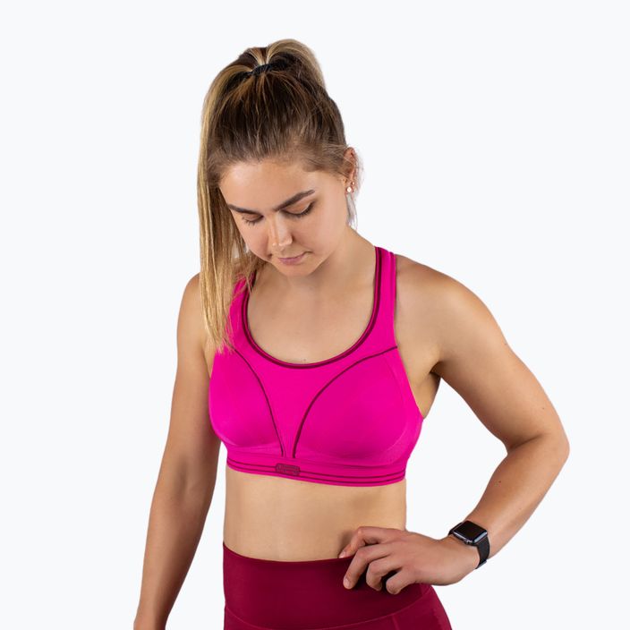 Tréningová podprsenka Shock Absorber Ultimate Run Bra pink 3