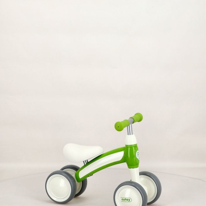 Qplay Cutey zeleno-biely bežecký bicykel 3864 9