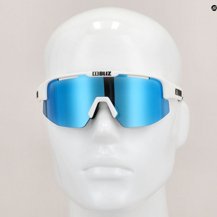 Cyklistické okuliare Bliz Matrix Small S3 matná biela / dymovo modrá multi 52907-03 7