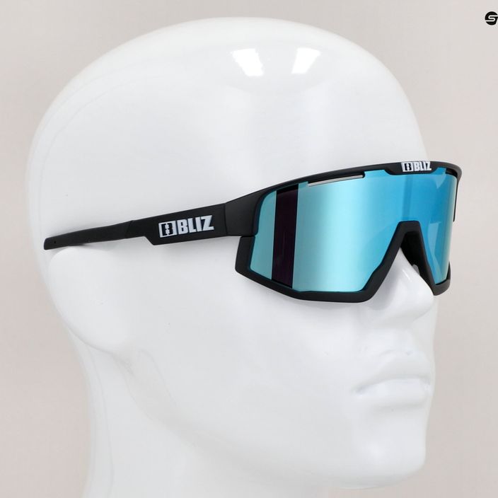 Cyklistické okuliare Bliz Fusion S3 matná čierna / dymovo modrá multi 52105-10 8