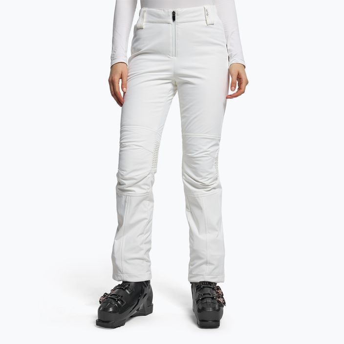 Dámske lyžiarske nohavice CMP biele 3W05376/A001