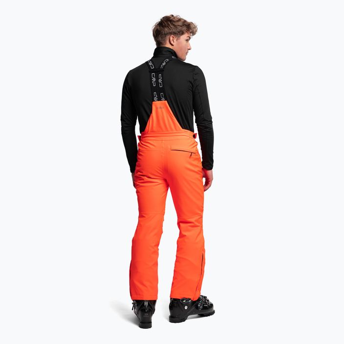 CMP pánske lyžiarske nohavice oranžové 3W17397N/C645 3