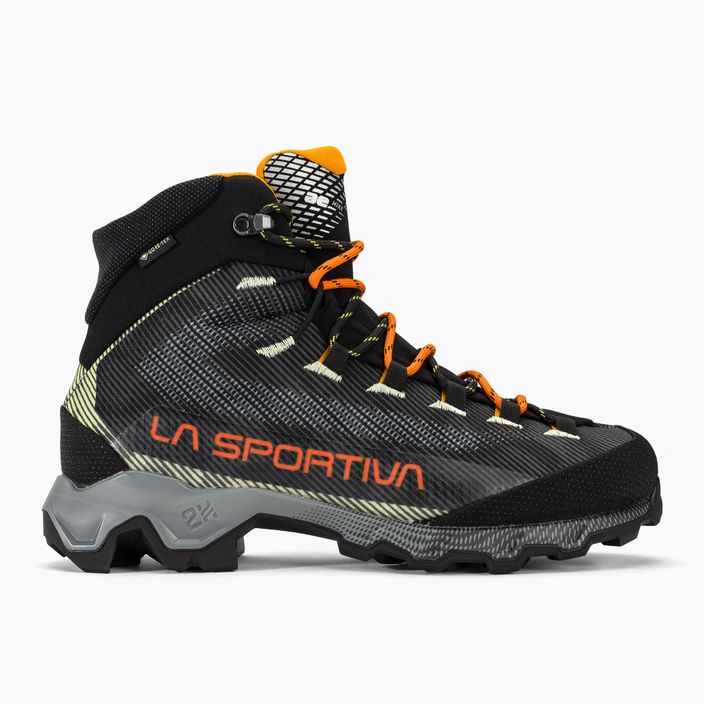 Pánska treková obuv La Sportiva Aequilibrium Hike GTX carbon/papaya 2