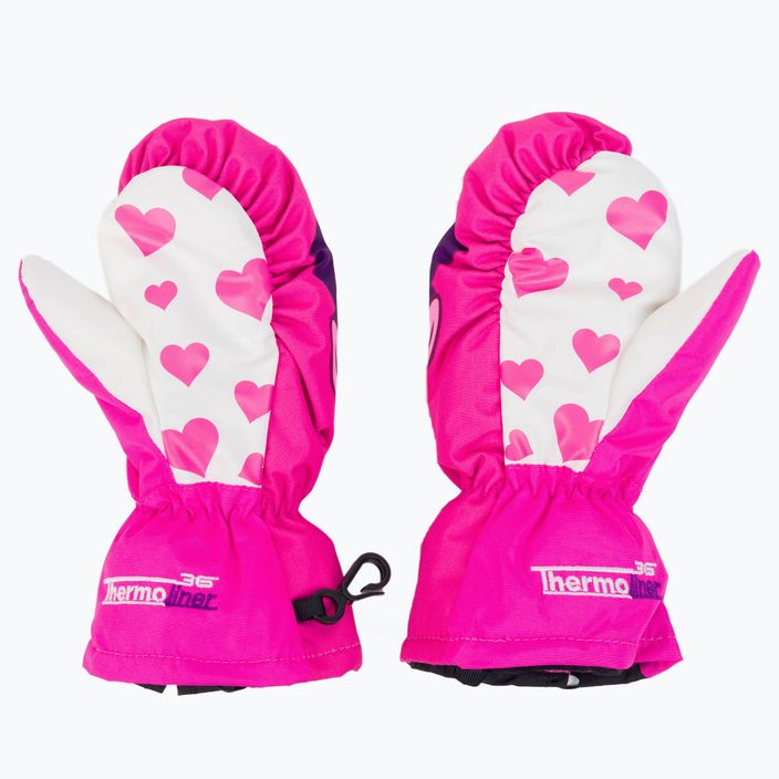 Level Lucky Mitt detské rukavice na snowboarding ružové 4146 2
