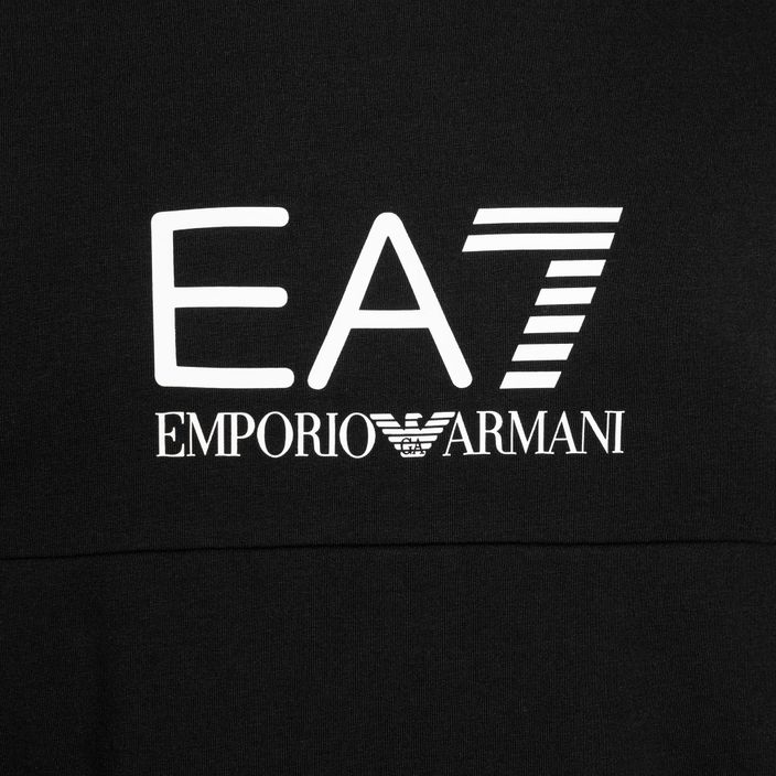 Pánska mikina EA7 Emporio Armani Train Summer Block čierna 3
