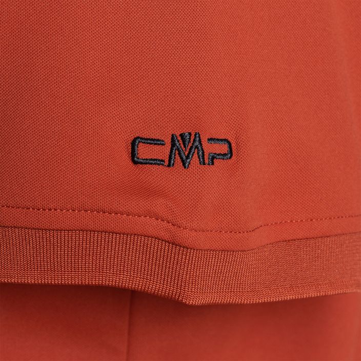 Pánske polo tričko CMP 3T60077 hrdzavé 4