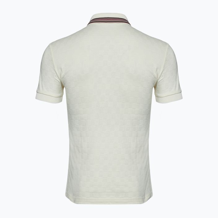 Pánske tričko EA7 Emporio Armani Golf Pre Polo Check silver birch 2