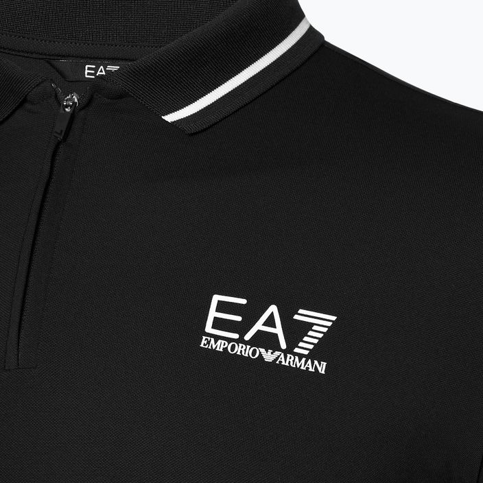 Pánske tričko EA7 Emporio Armani Golf Pro Polo black 3