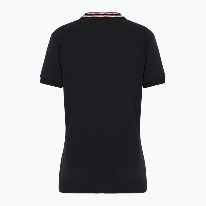 Dámske tričko EA7 Emporio Armani Golf Pro Polo Damier black 2