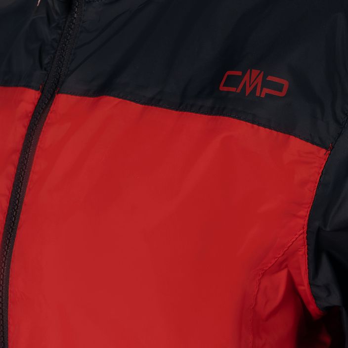 CMP Rain Fix detská bunda do dažďa červená 32X5804/C812 3