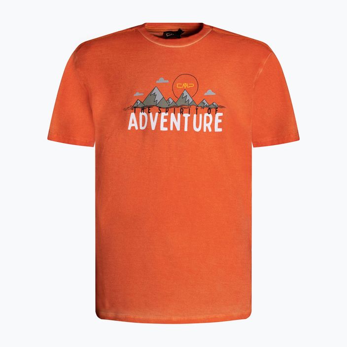 Detské trekingové tričko CMP oranžové 39T7544/C704