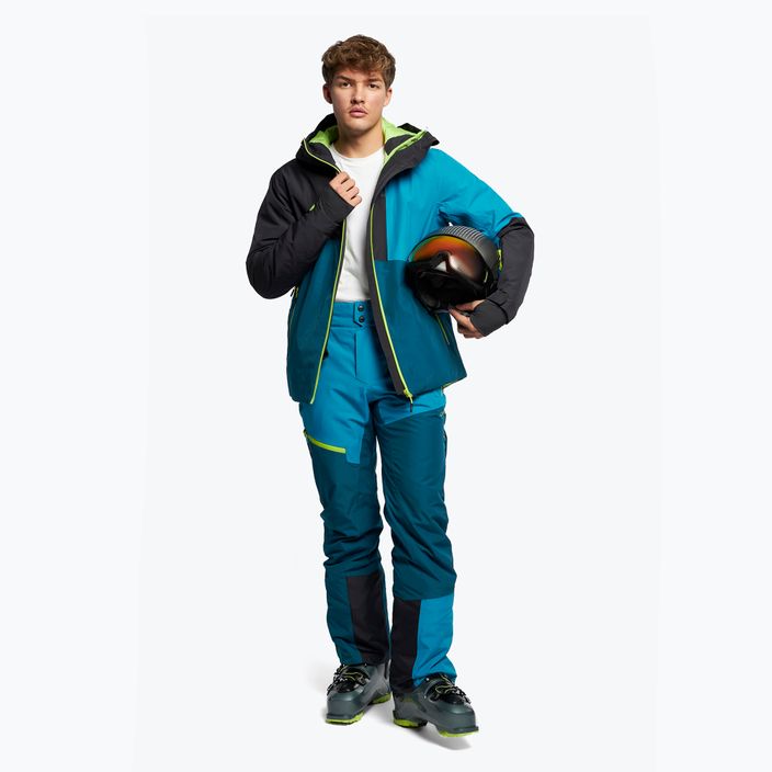 CMP pánske lyžiarske nohavice zelené 32W4007 2