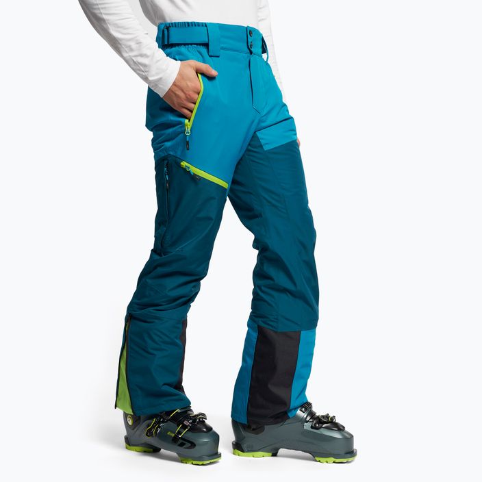 CMP pánske lyžiarske nohavice zelené 32W4007 3