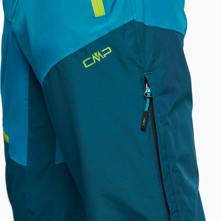 CMP pánske lyžiarske nohavice zelené 32W4007 5