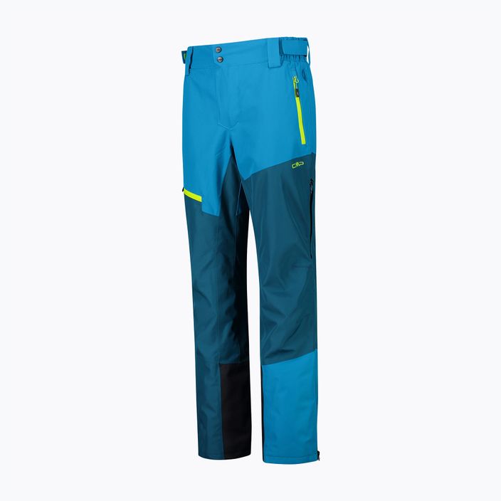 CMP pánske lyžiarske nohavice zelené 32W4007 9