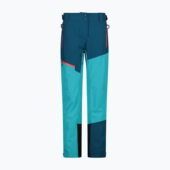 Dámske lyžiarske nohavice CMP modré 32W4196 8