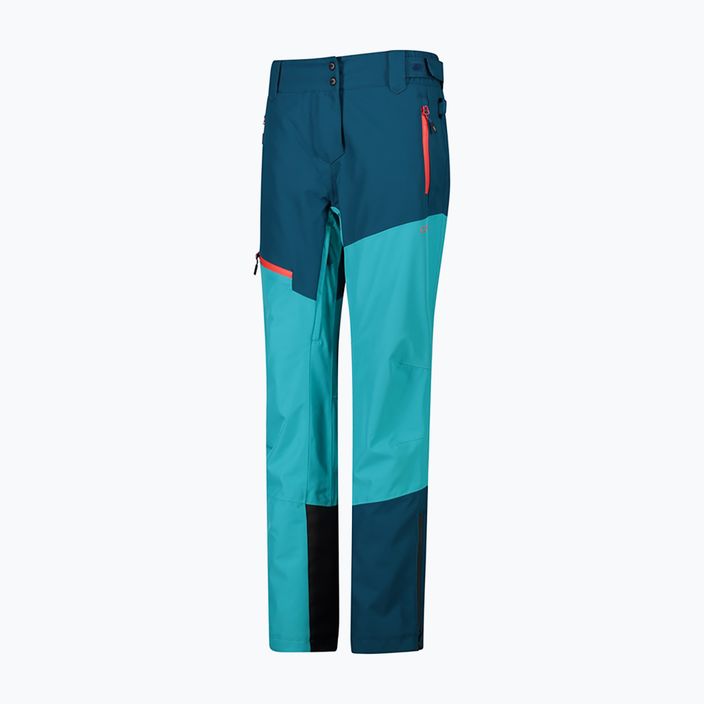 Dámske lyžiarske nohavice CMP modré 32W4196 9