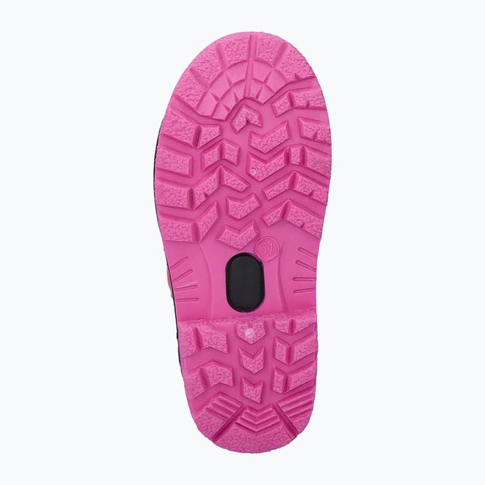 CMP Sneewy pink/black juniorské snehové topánky 3Q71294/C809 12